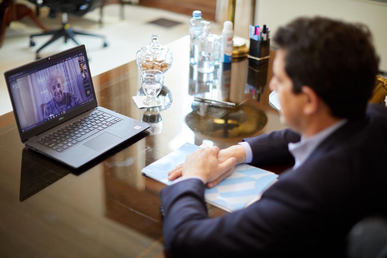 De Pedro y Carlotto: acuerdo para conservar los archivos de las Abuelas