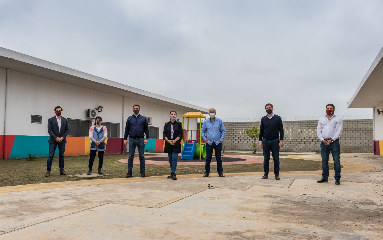 Santilli, Acuña y Grindetti firmaron un convenio de intercambio en Educaciòn