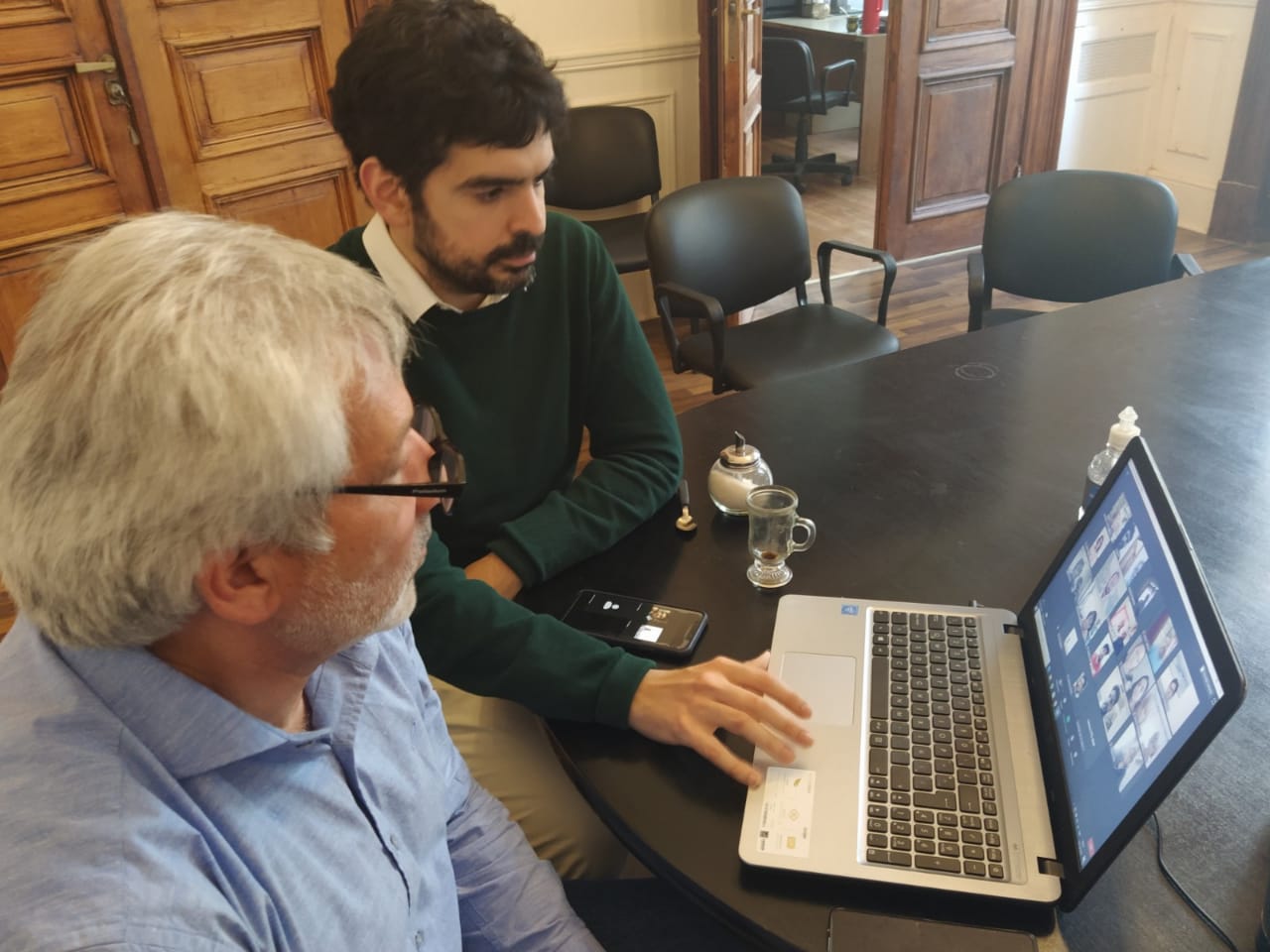 Legisladores del FdT apoyaron a los familiares de la víctimas de Iron Mountain