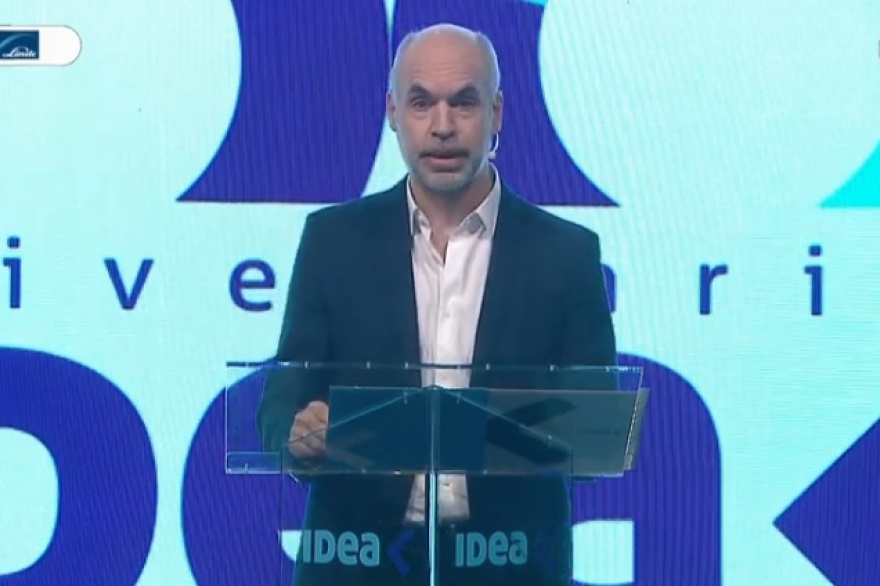 Larreta, en IDEA: criticó la grieta, dijo que la unidad opositora es vital y que hay ampliar JxeC