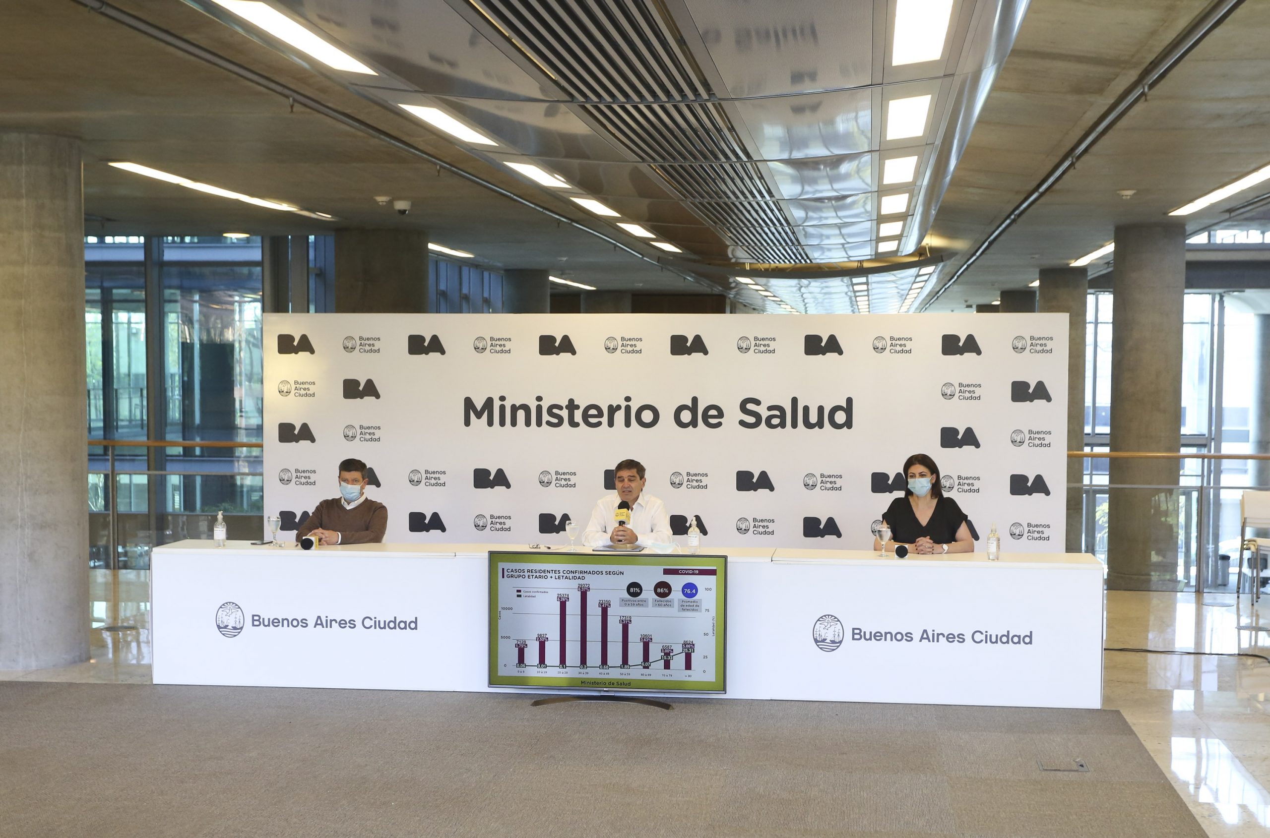 Quirós dijo que trabajan en protocolos para los que lleguen del exterior