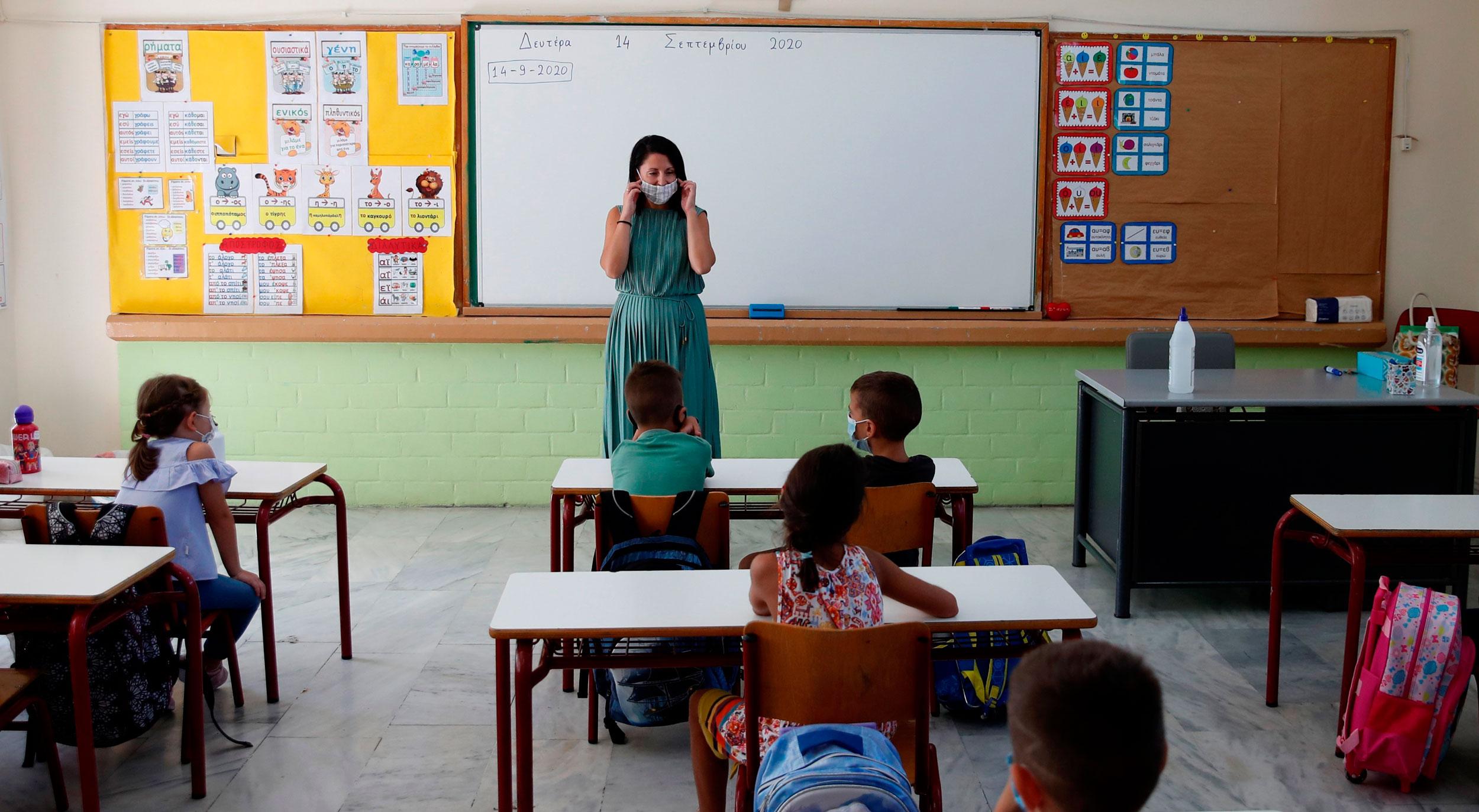 Los privados se suman a las clases presenciales:169 escuelas abrieron sus puertas