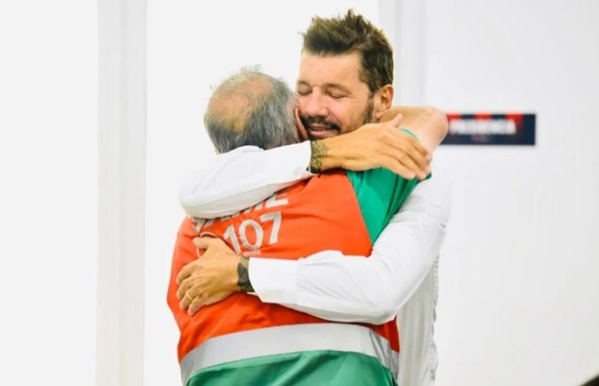 San Lorenzo nombró Socio Honorario a Crescenti, titular del SAME