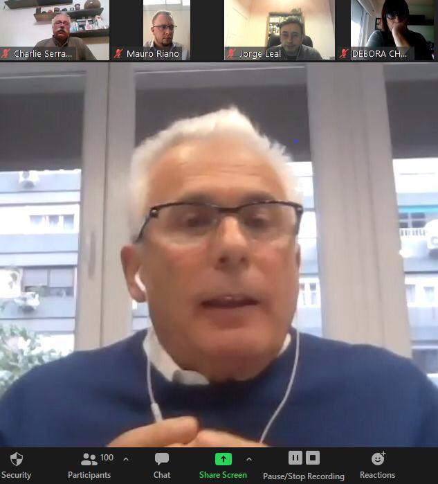 Baltazar Garzón manifestó su apoyo al Gobierno argentino ante abogados del NEP