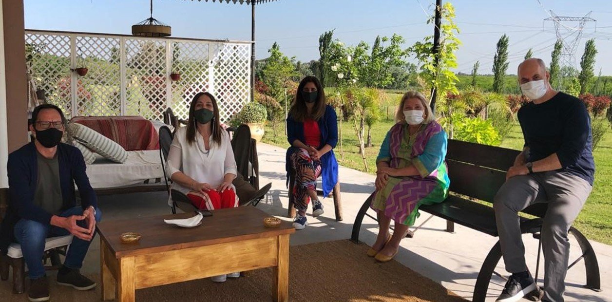 La cumbre de Larreta, Vidal y Carrió que enojó a Macri