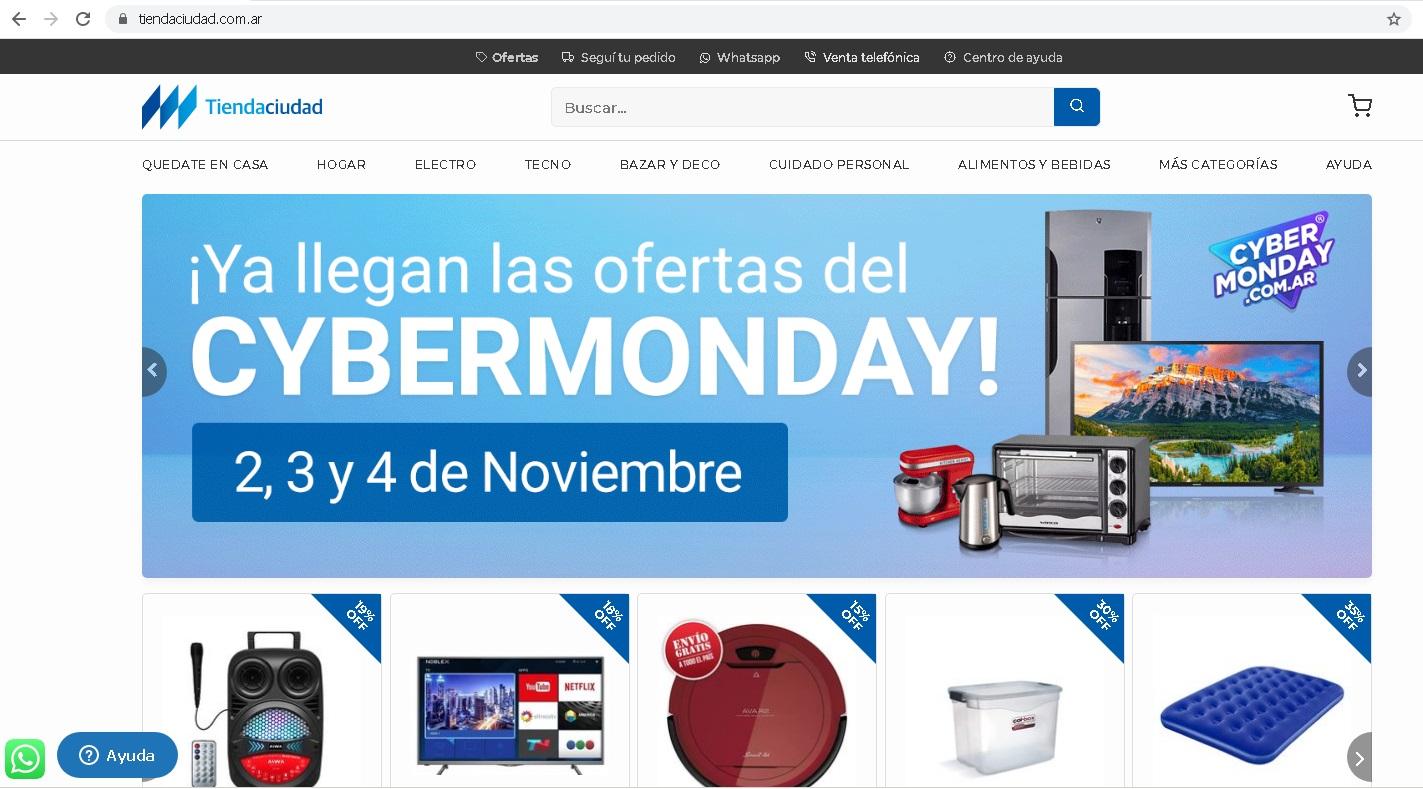 Cyber Monday en el Ciudad: descuentos de hasta el 50% y cuotas