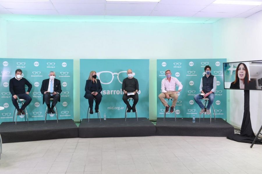 Larreta cerró el acto en el que estuvieron Vidal, Frigerio, Stolbizer y Lousteau