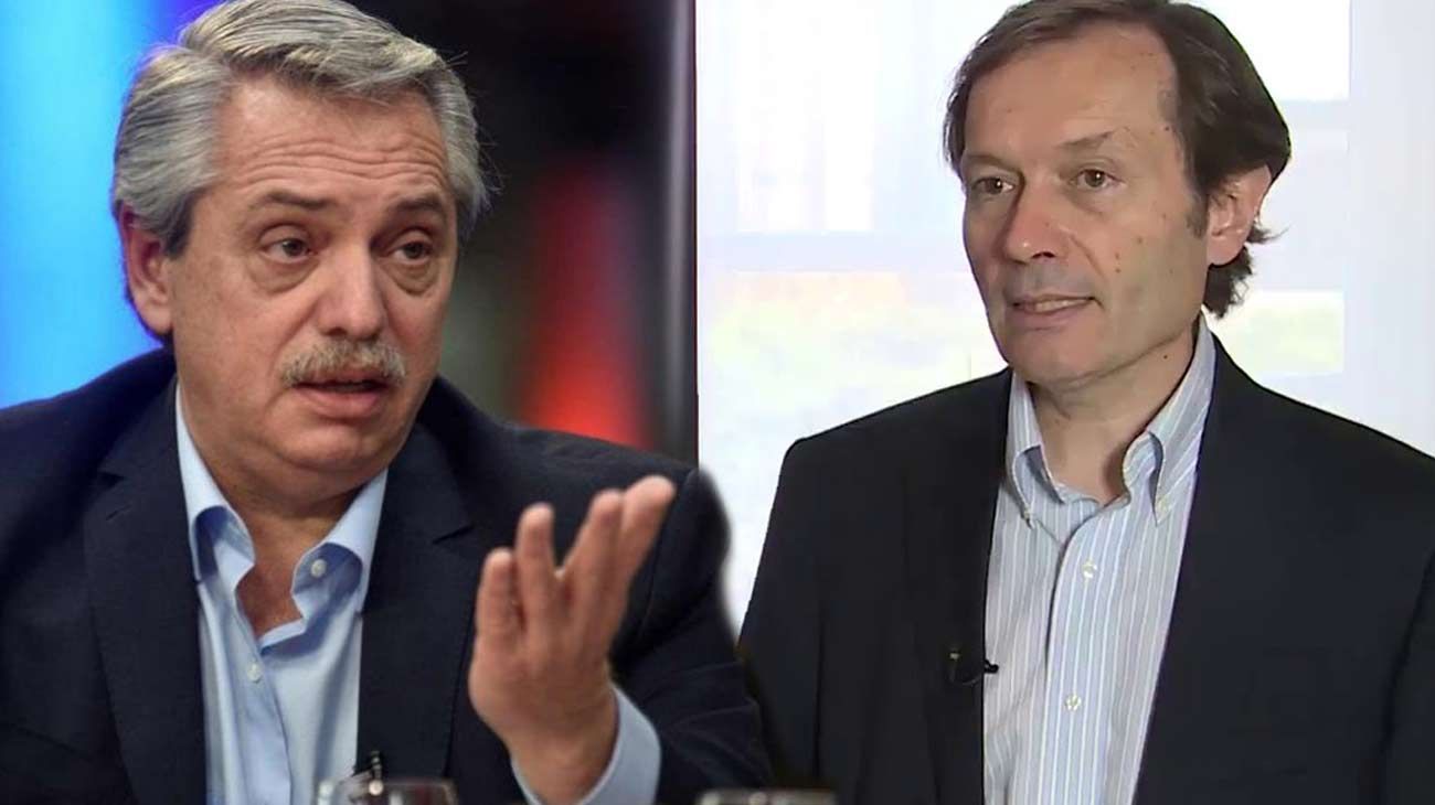 Alberto Fernández fue aislado porque Beliz tiene Covid