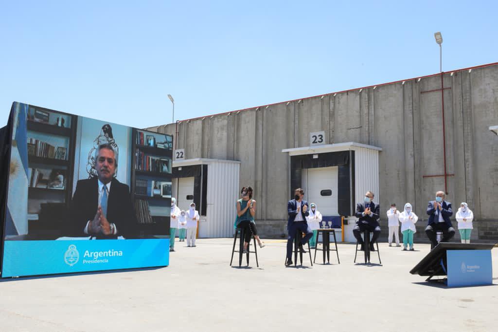 Alberto anunció inversiones del Consorcio de Carnes por 187 millones de dólares