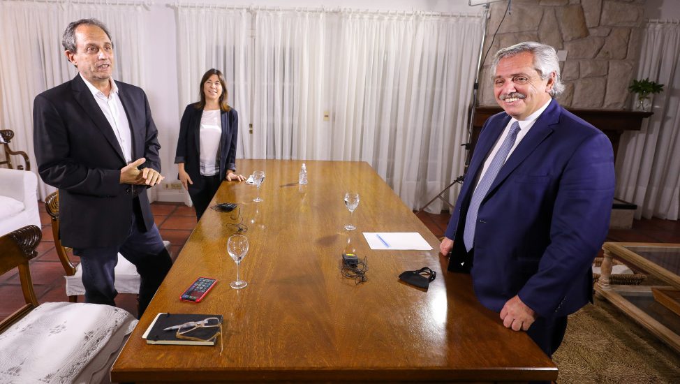 Alberto: "Podemos discutir, pero no llegar a una ruptura, porque eso significa Macri"