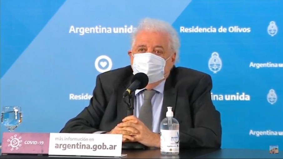 Ginés dijo que la vacunación arrancaría la primera quincena de enero