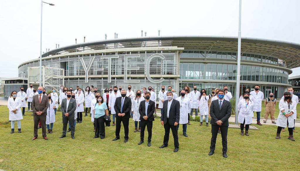 Alberto pidió que “YPF siga creciendo para dar la energía que necesitamos”