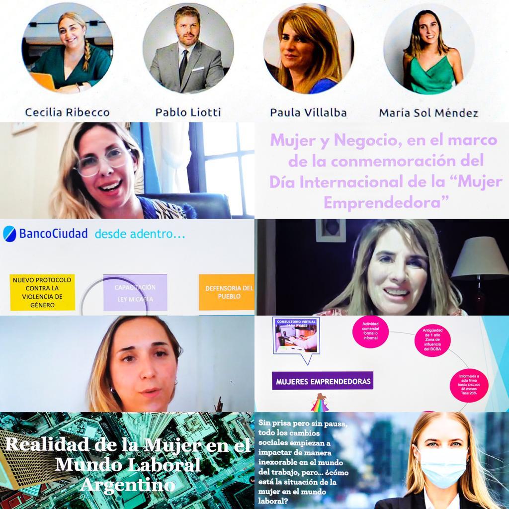 Seminario en la Legislatura de mujeres emprendedores