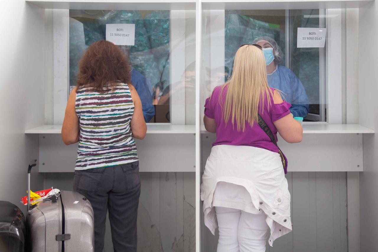 La Ciudad testeó a más de 500 personas en Ezeiza en el primer día del operativo