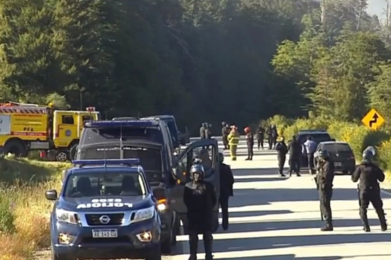 Villa Mascardi: hubo tensión entre fuerzas de seguridad y mapuches