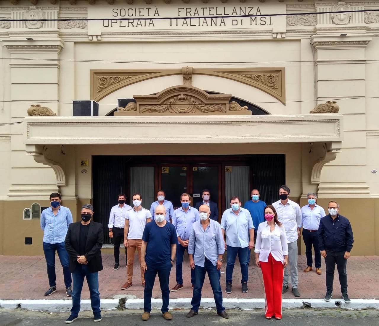 Larreta encabezó un acto del Pro en Provincia y sumó a Vidal e intendentes