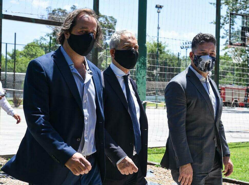 Merlo construirá dos penitenciarías y una alcaldía para descentralizar Morón