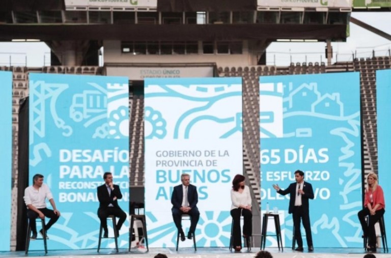 Alberto y Cristina: "El Frente de Todos sigue unido como siempre"