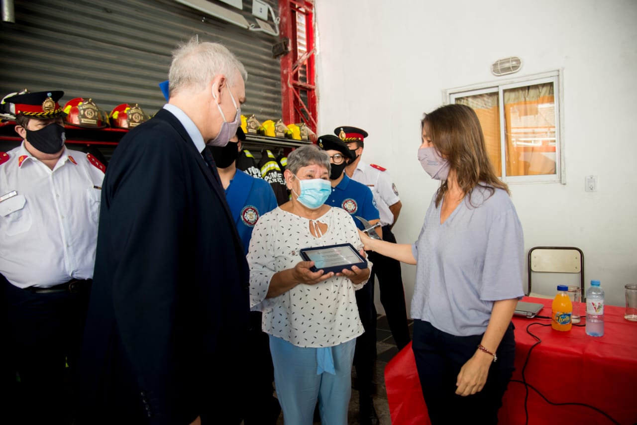 Frederic entregará fondos al Sistema Nacional de Bomberos Voluntarios