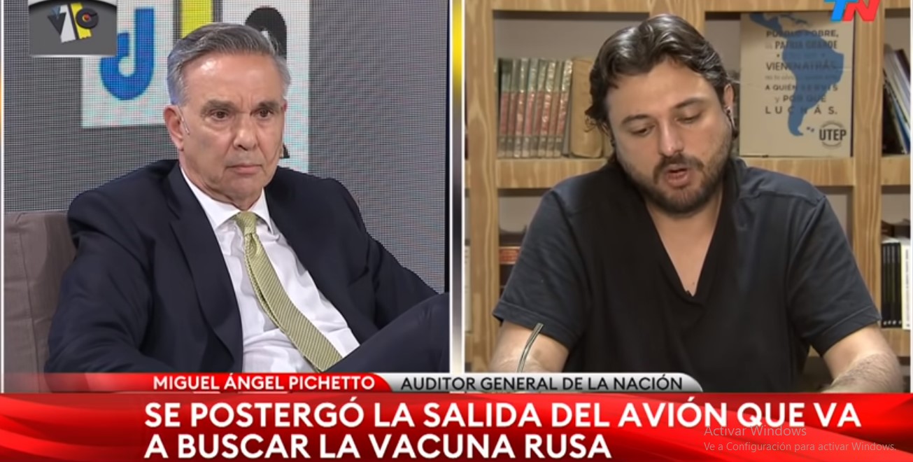 Pichetto y Grabois se cruzaron fuerte por la vacuna rusa