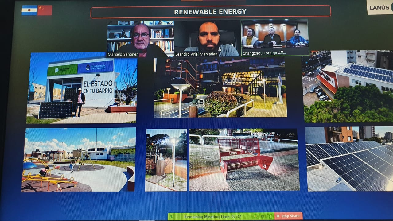 Acuerdo entre el municipio de Lanús y autoridades de China