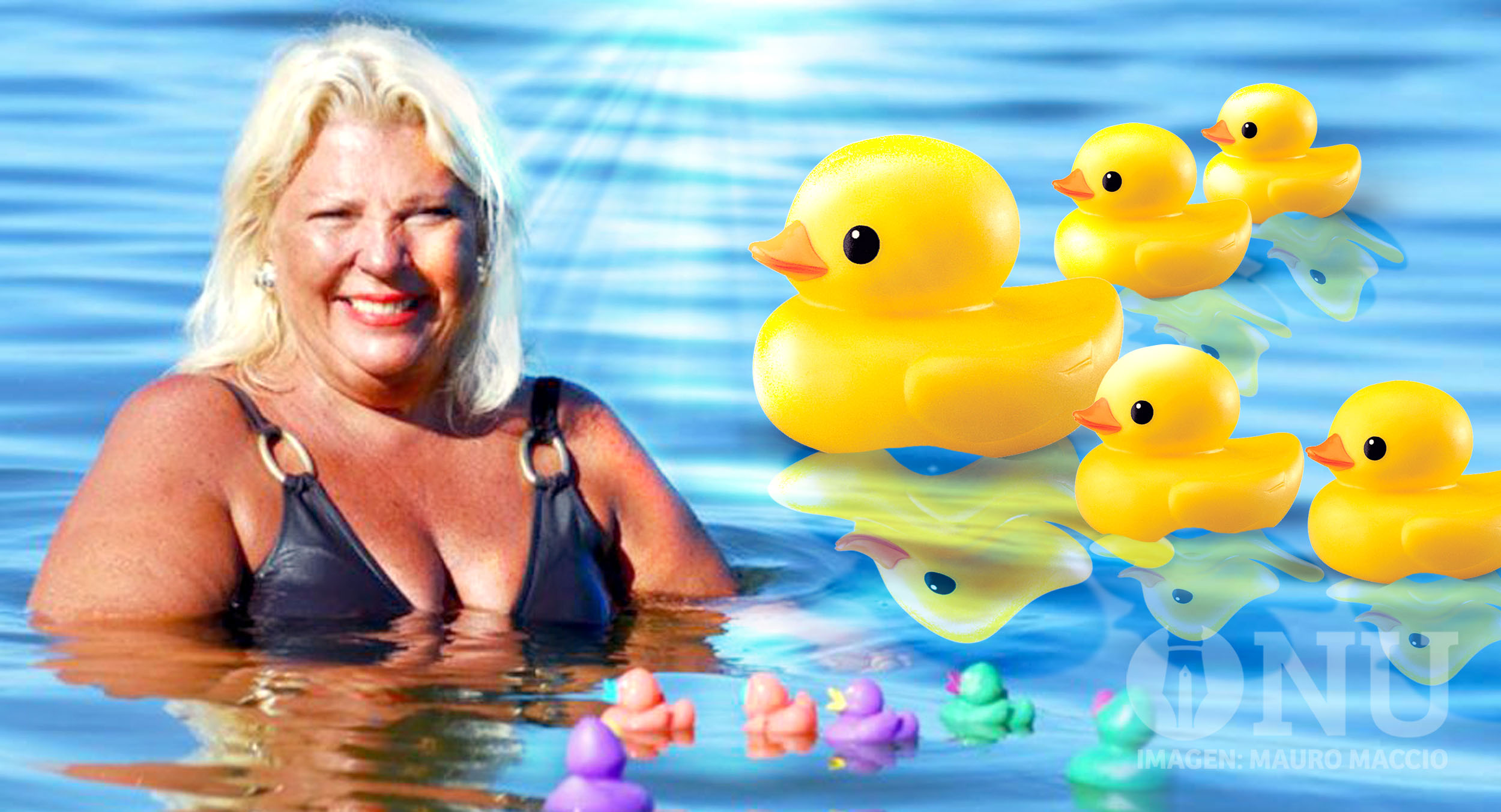 Carrió regresó envuelta en humo, a punto de cumplir 64