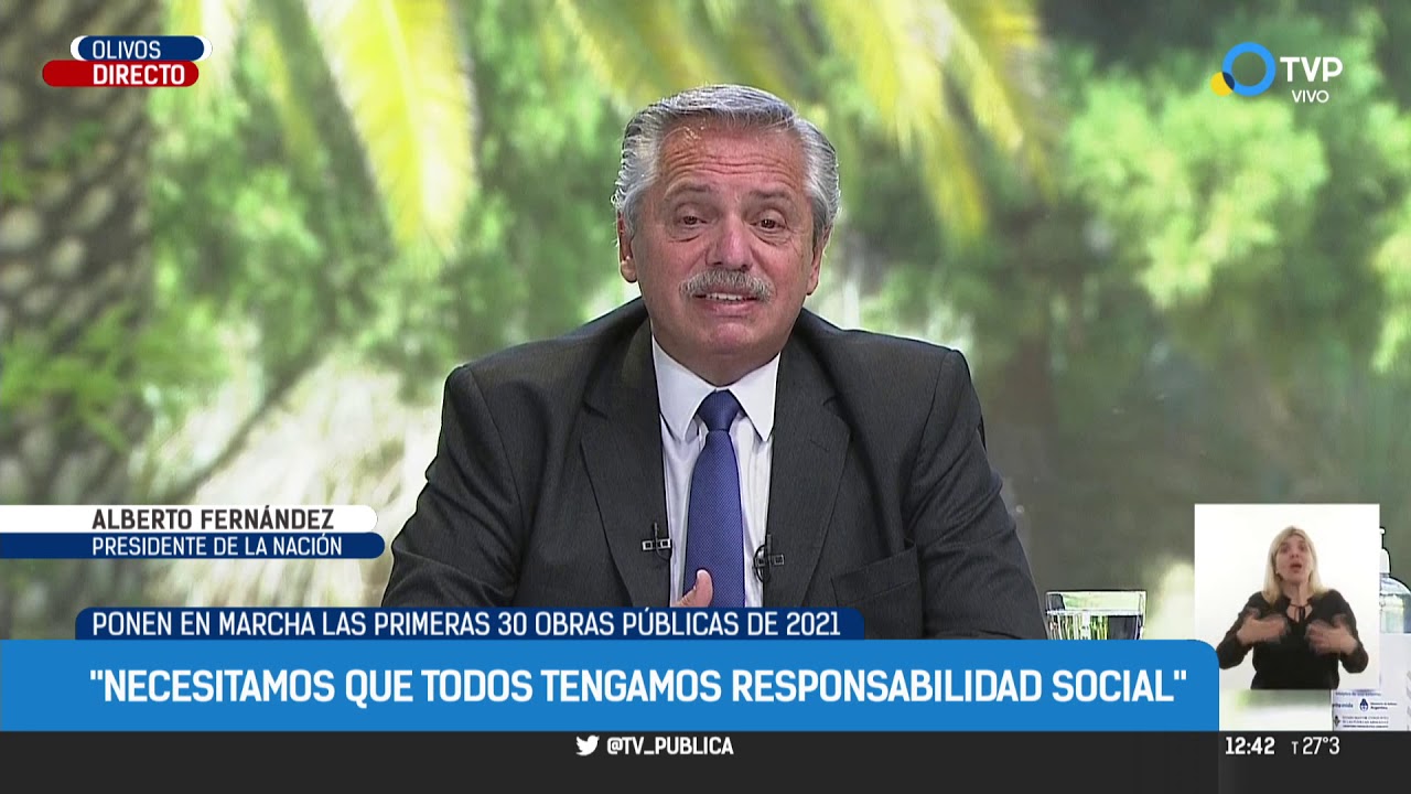 “Este año la obra pública será la base de la reconstrucción económica argentina”