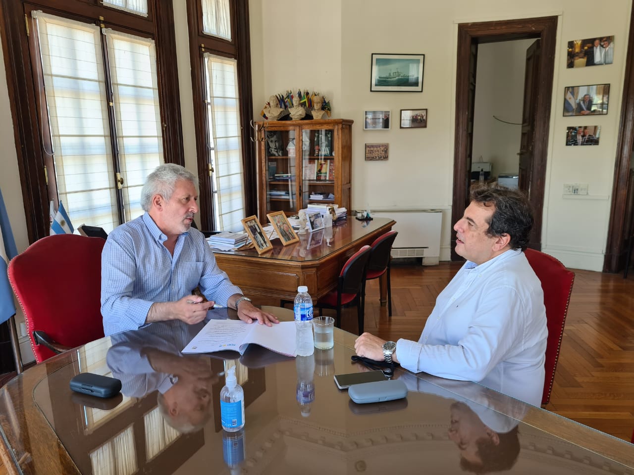 Año electoral: reunión entre Ferreño y Barrera