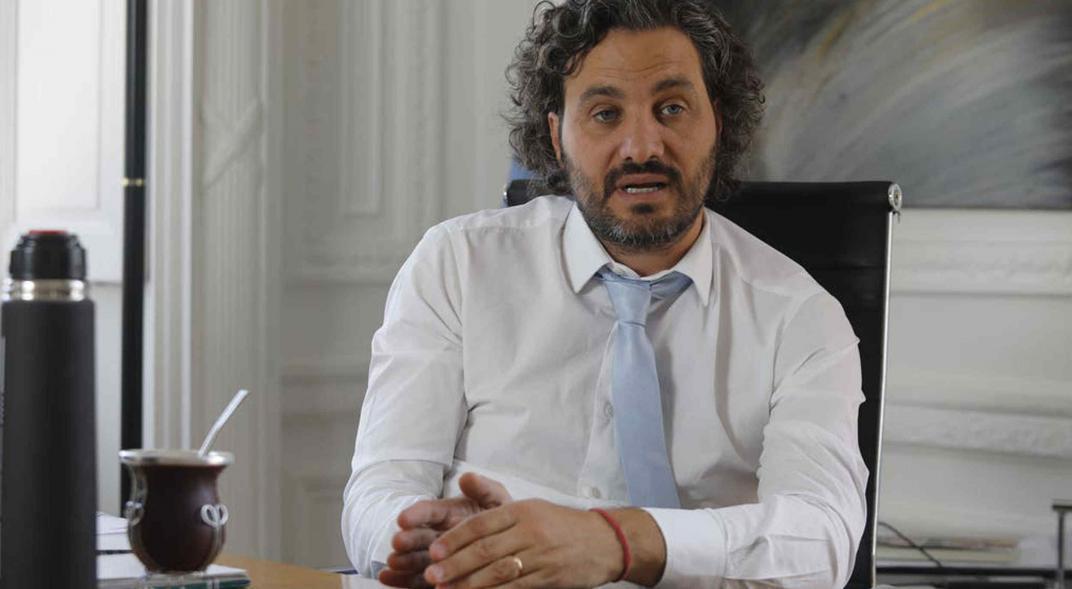 Cafiero llamó a "redoblar el compromiso" para que las clases sean presenciales