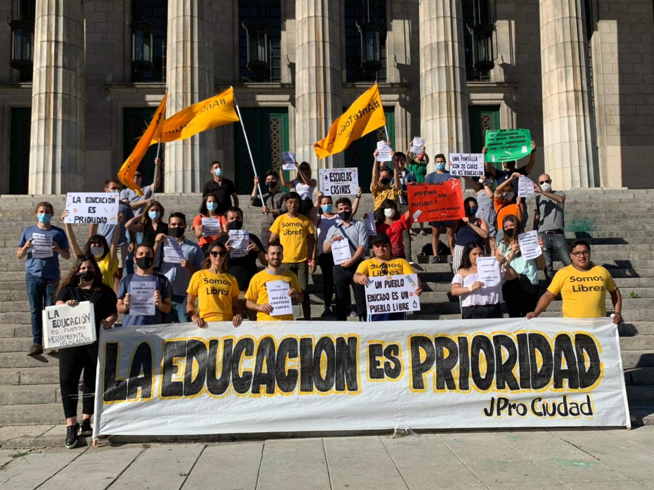 La Juventud Pro porteña salió a apoyar a Larreta y la vuelta a clases