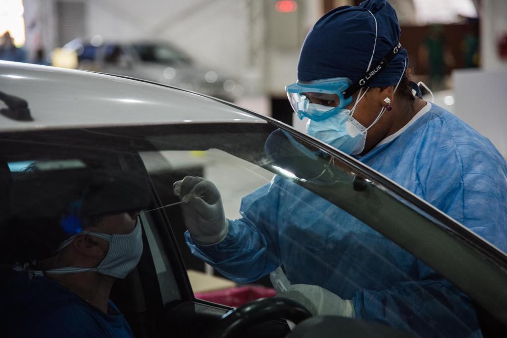 Ciudad: récord de testeos en el recambio del fin de semana