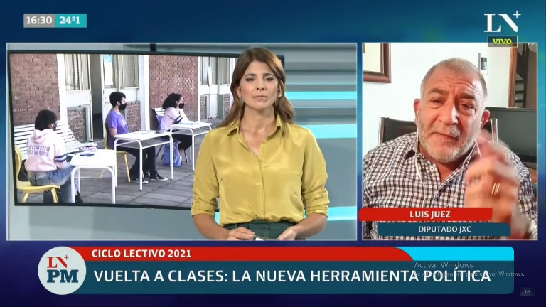 Luis Juez trató de "inútil" al Presidente y de "cagón" a Trotta