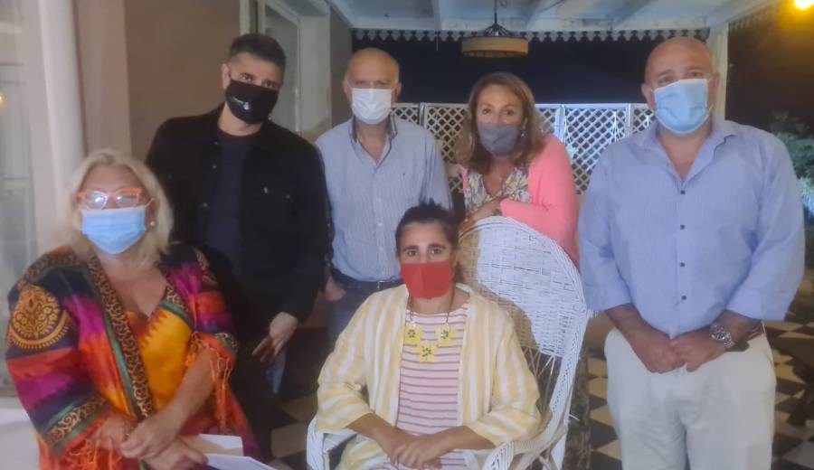 Carrió se reunió con Grindetti y con Jorge Macri por la estrategia en la Provincia