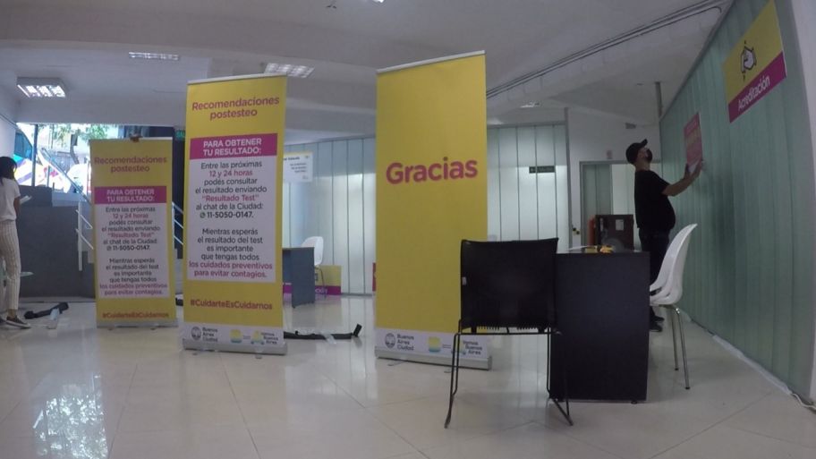 Comenzaron a funcionar los centros de testeos para los docentes porteños