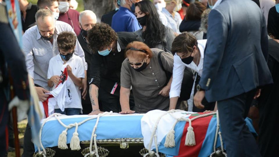 Despidieron a Menem en el cementerio islámico de San Justo