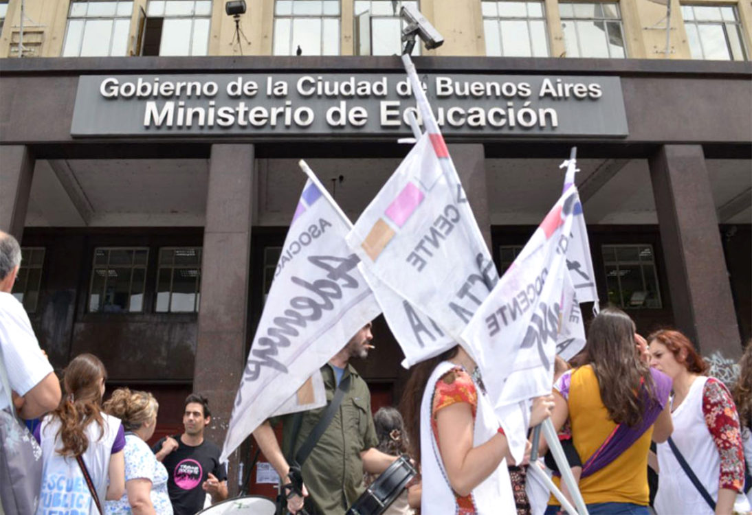 Ademys hará un paro de 72 horas: "No vamos empezar las clases en la Ciudad"