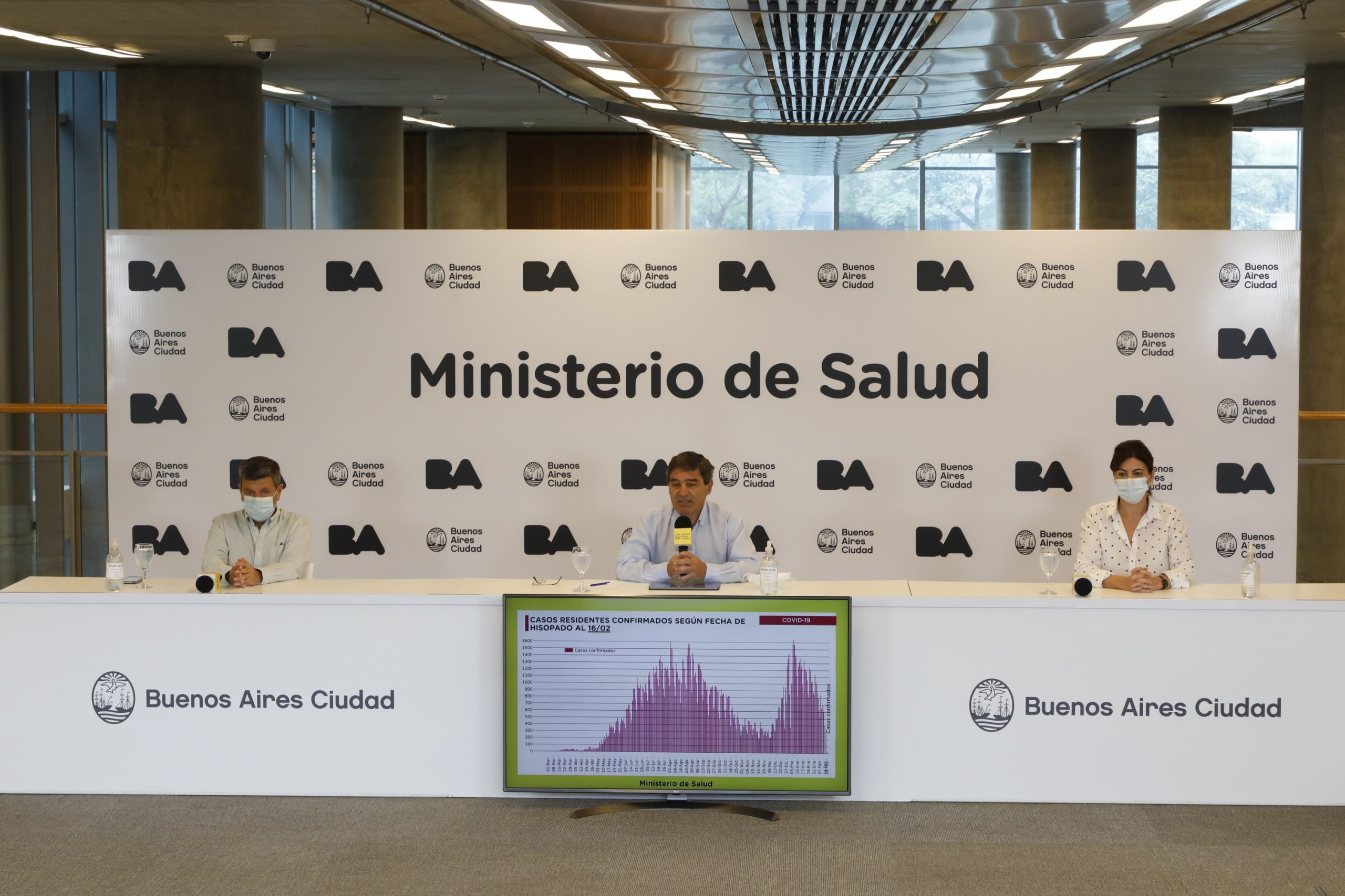 Quirós: "Hay un descenso de casos, muy marcado en la Ciudad"