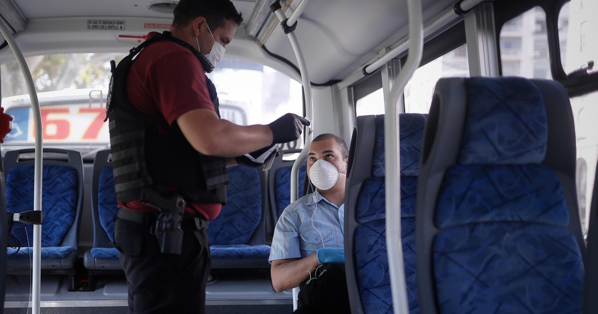 Operativo en el transporte público por la vuelta de las clases presenciales