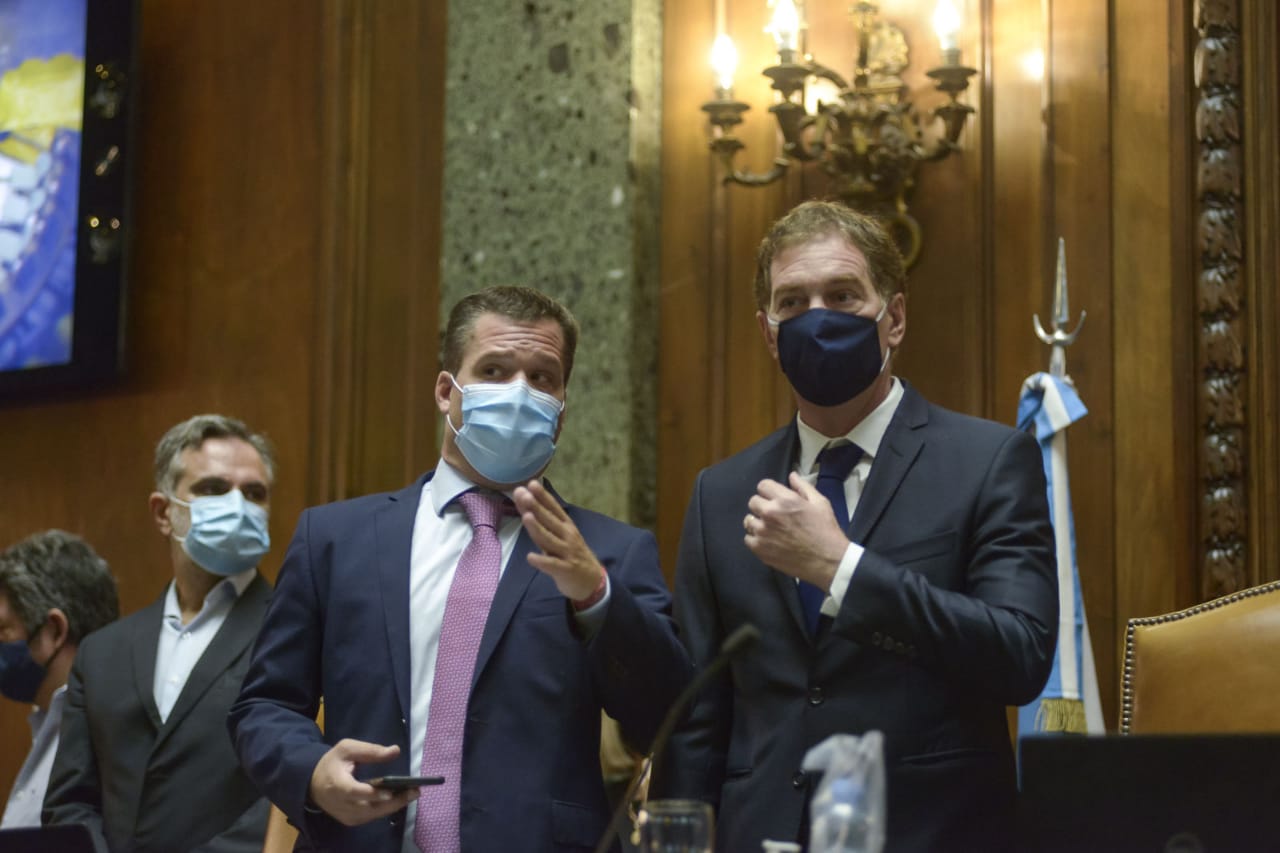 Santilli y Forchieri respaldaron y elogiaron el discurso de Larreta