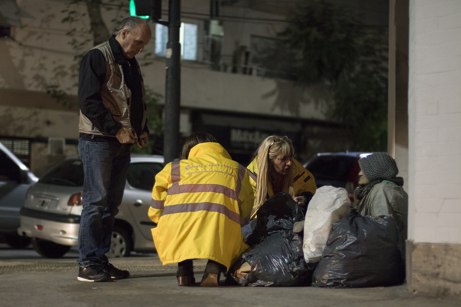 El oficialismo porteño busca ayudar a personas en situación de calle