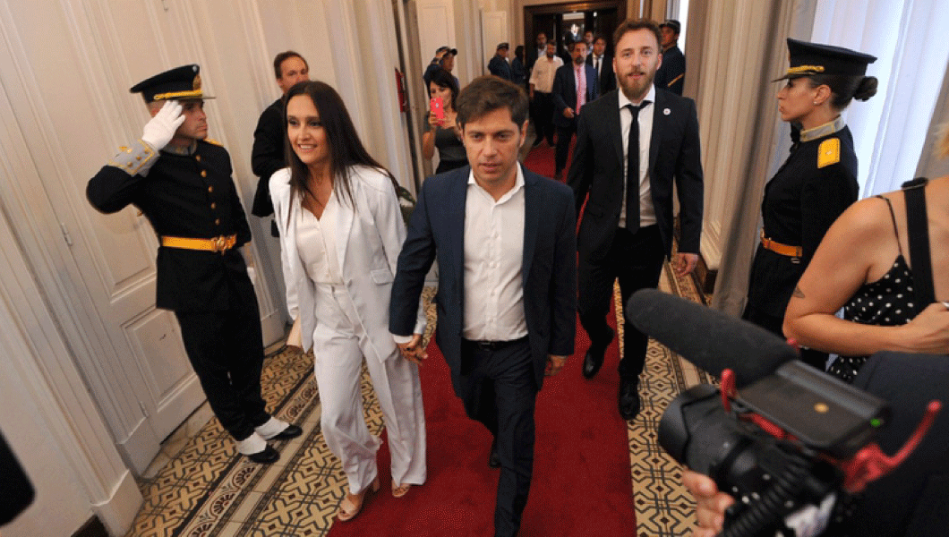 Vacunas vip: Kicillof dijo que es "mentira" la acusación de Sarlo contra su esposa