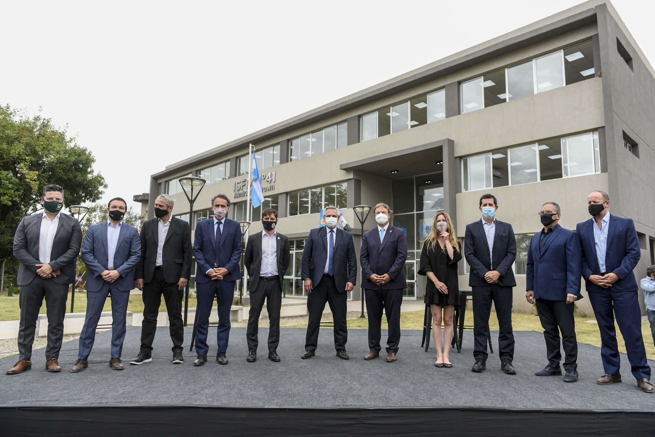 Alberto dijo que “la Argentina necesita de esta infraestructura para poder crecer"