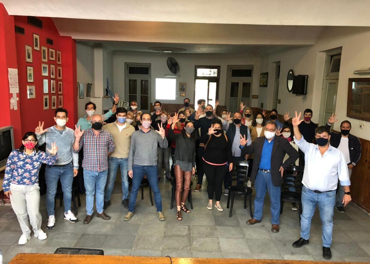 Interna de la UCR: Carla Carrizo y Halperin estuvieron en Bolivar y Daireaux