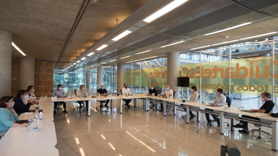 Larreta recibió a radicales y "lilitos" para definir agenda frente a la segunda ola