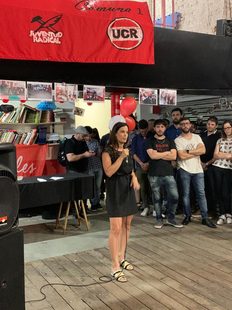 Por primera vez, una mujer fue elegida presidenta de la UCR Capital 