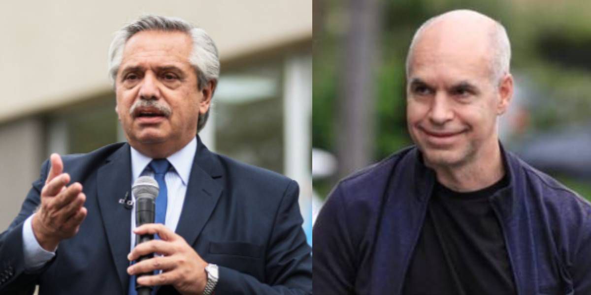 Mensaje presidencial: los palitos de Alberto para Larreta 