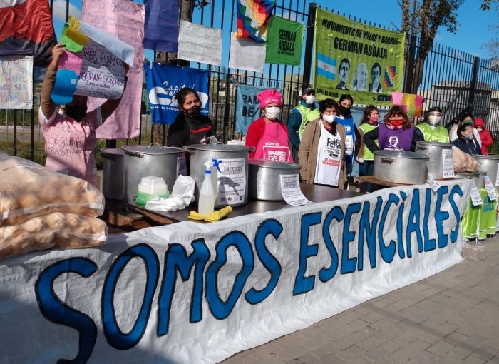 Murió por Covid otra trabajadora esencial de un comedor popular porteño