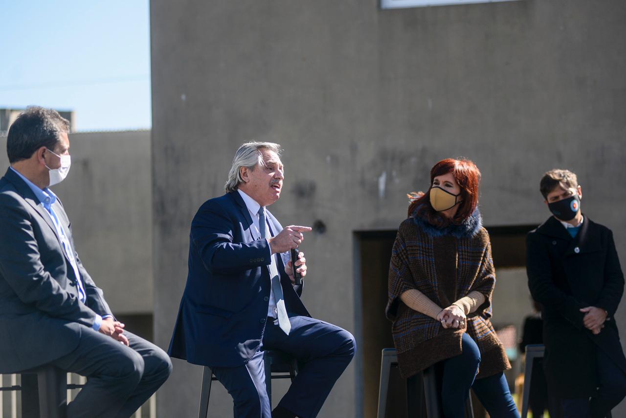 Tras el fallo, Alberto, CFK, Kicillof y Massa se mostraron juntos: "Grábense esta foto"