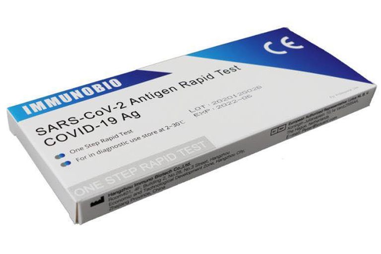 La Provincia prohibió la venta de test rápidos de coronavirus en farmacias