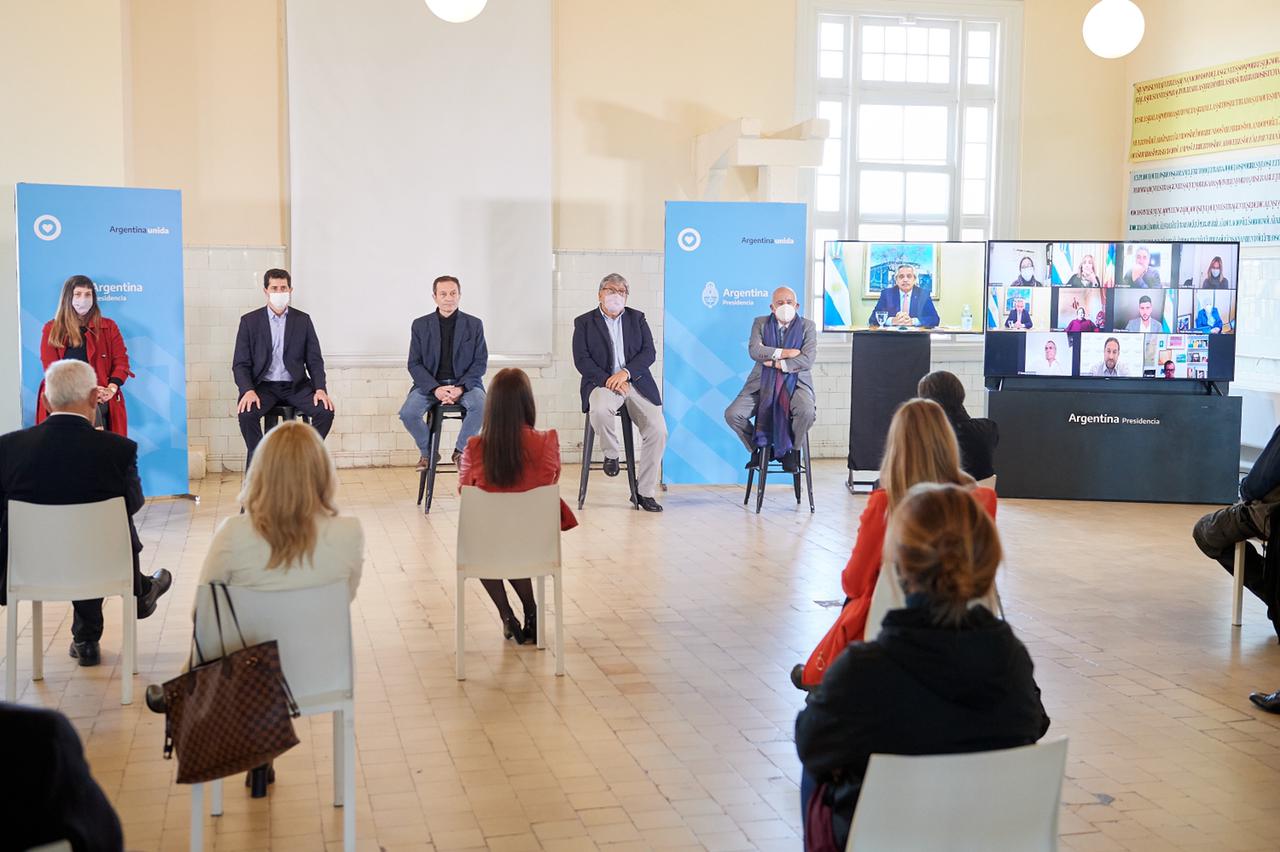 El mensaje de Alberto: "No hay que profundizar los desencuentros"